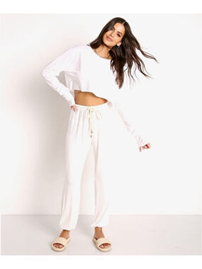 Women's Stillwater White Joggers S
